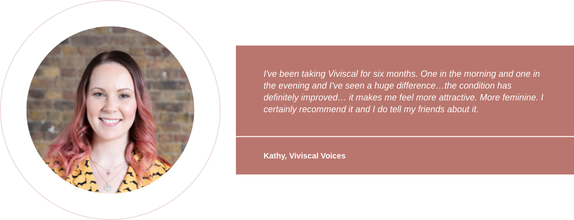 Viviscal testimonial by Kathy